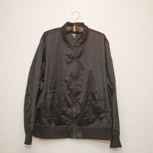 COPY - 3xl Black Zip-Up Jacket Light Weight
